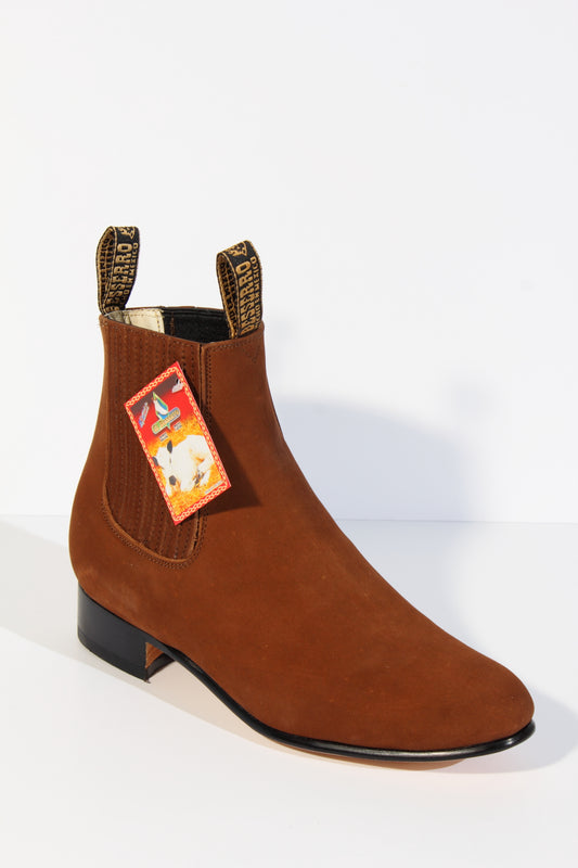 BOTIN CHARRO NOBUCK CAMEL EL BESSERRO