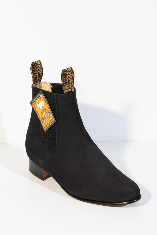 BOTIN CHARRO NOBUCK NEGRO EL BESSERRO