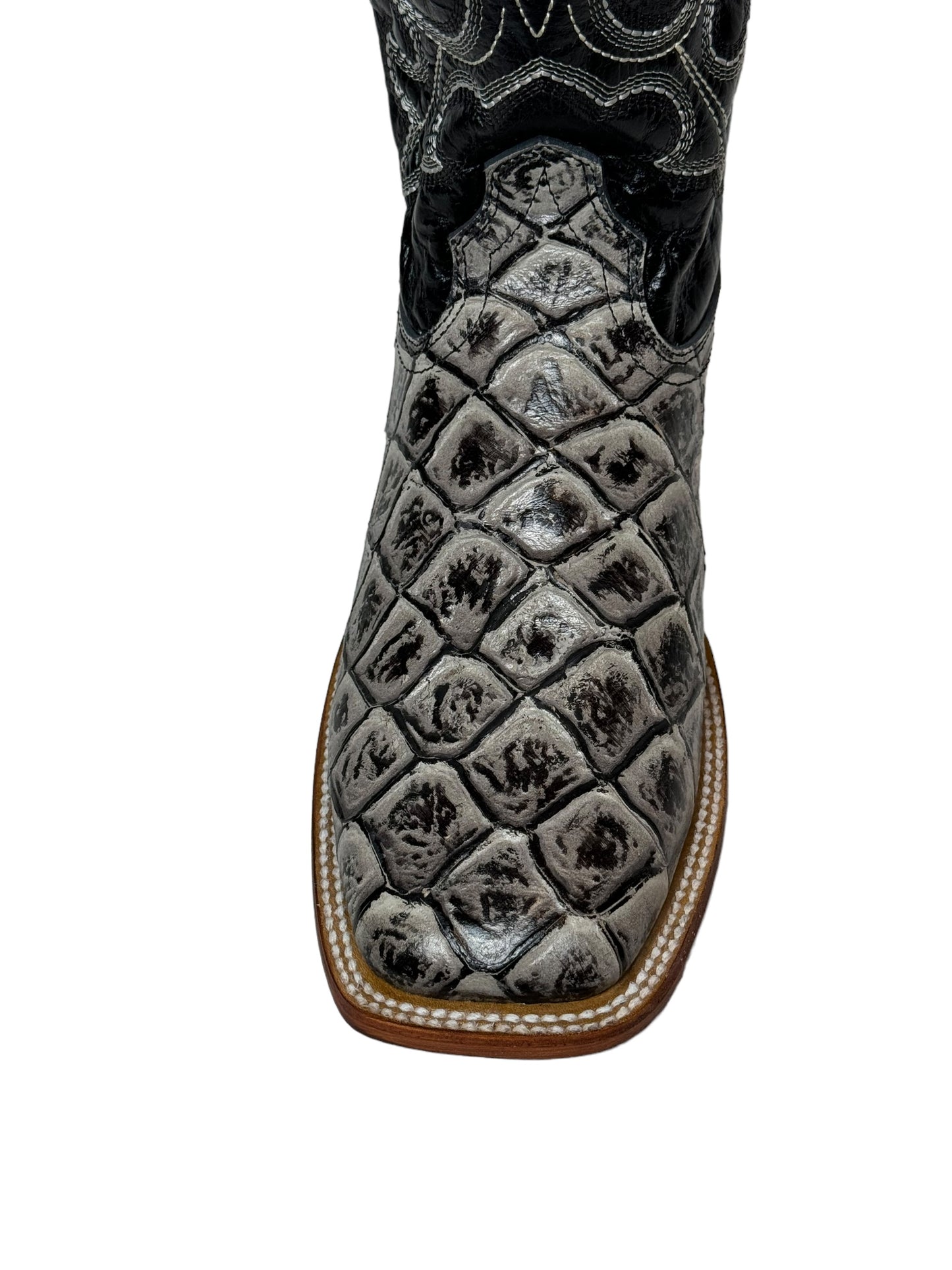 MENS PIRARUCO PRINT LEATHER SOLE- G30