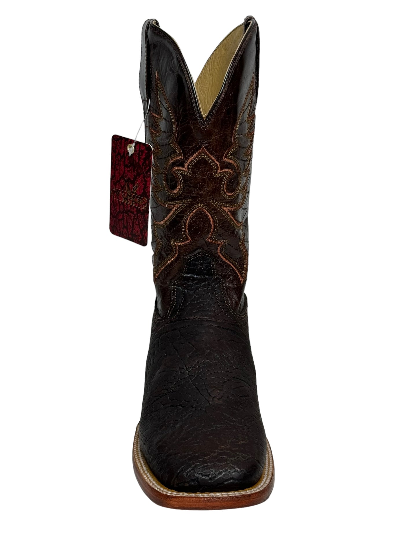 MENS BULL NECK RODEO IN BROWN WITH LEATHER SOLE- G34